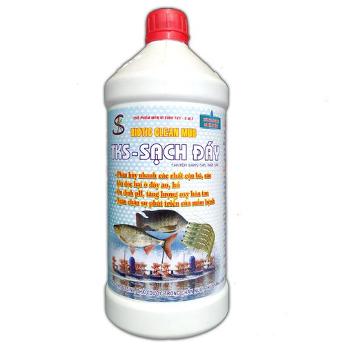 Chế Phẩm Vi Sinh Sạch Đáy TKS: Cải Thiện Ao Nuôi