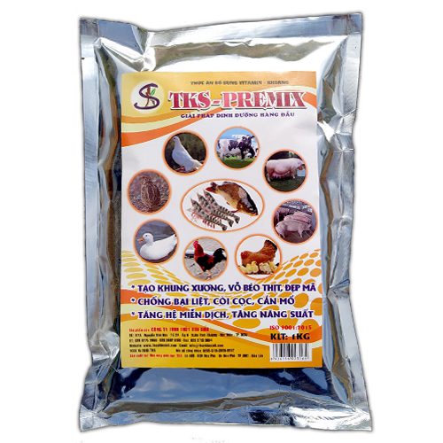 Thức Ăn Bổ Sung Vitamin Khoáng TKS PREMIX: Vật Nuôi Khỏe