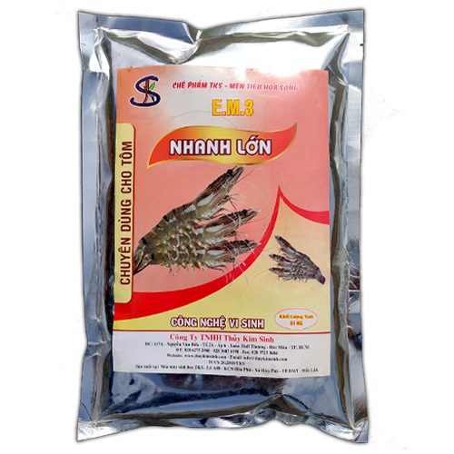 Chế Phẩm Vi Sinh Nhanh Lớn TKS: Men Tiêu Hóa Sống Cho Thủy Sản