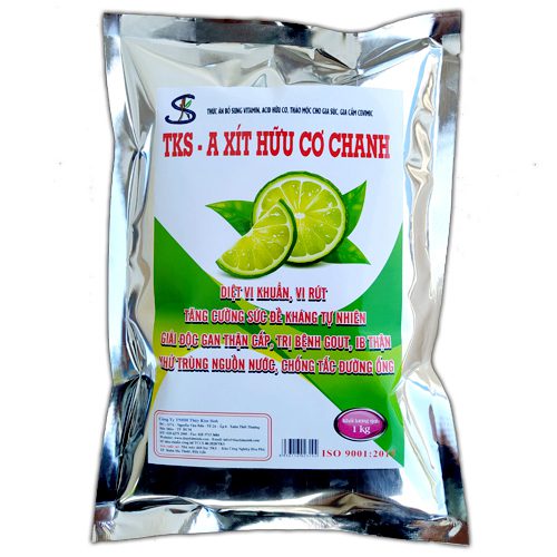 Thức Ăn Bổ Sung Vitamin, Thức Ăn Tăng Đề Kháng | TKS - Axit Hữu Cơ Chanh