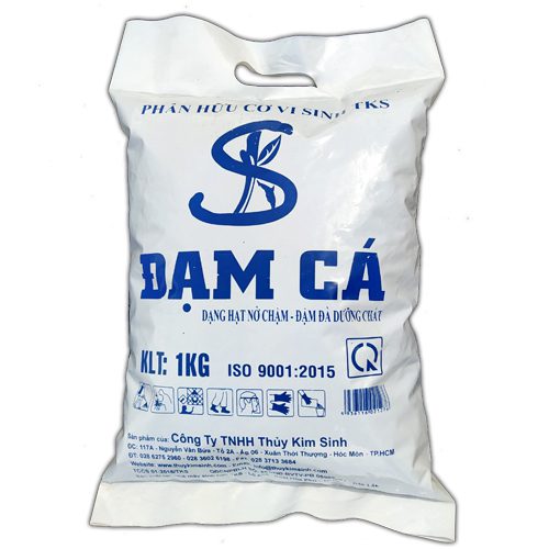 PHÂN HỮU CƠ VI SINH ĐẠM CÁ ( DẠNG VIÊN 1KG )| CỐ ĐỊNH ĐẠM, PHÂN GIẢI LÂN, CHUYỂN HÓA KALI