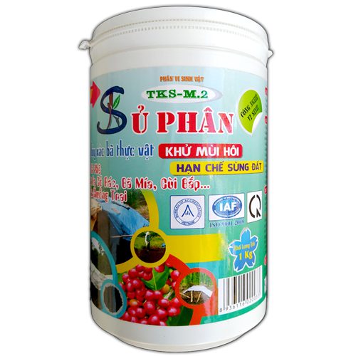 MEN Ủ PHÂN HỮU CƠ TỪ PHỤ PHẨM NÔNG NGHIỆP (TKS – M.2 Ủ PHÂN )