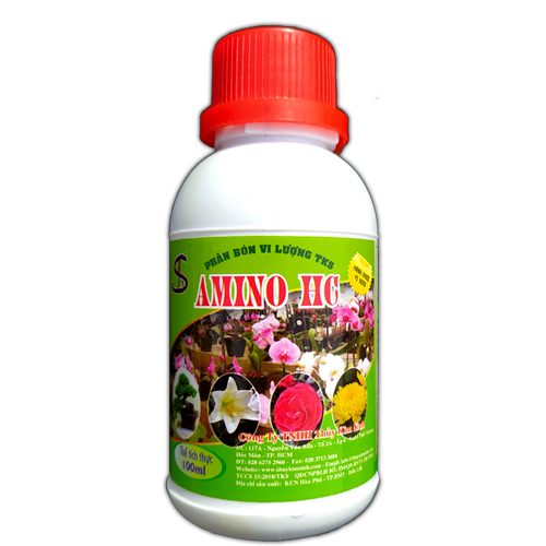 Phân bón Amino HC 100ml: Bổ sung amino axit cho cây trồng
