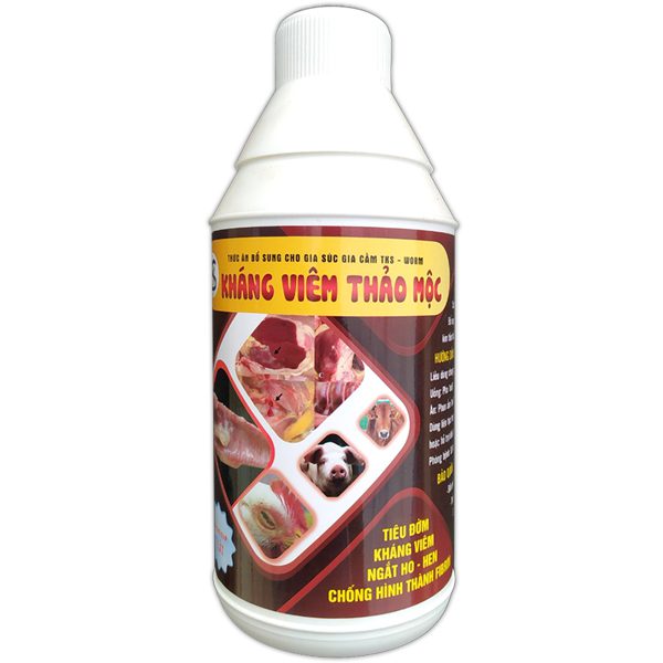 Điều trị ORT, CCRD, Fibrin, E.coli,... ở gà: Kháng Viêm Thảo Mộc