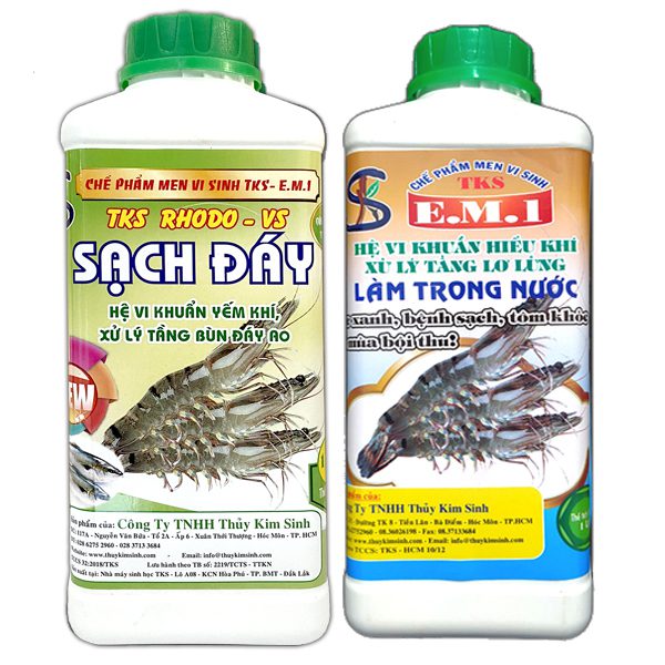 Men vi sinh làm sạch nước ao hồ trong chăn nuôi Thủy Sản
