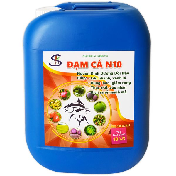 Đạm Cá N10 (CAN 10 LIT): Nguồn Dinh Dưỡng Dồi Dào Cho Cây Trồng