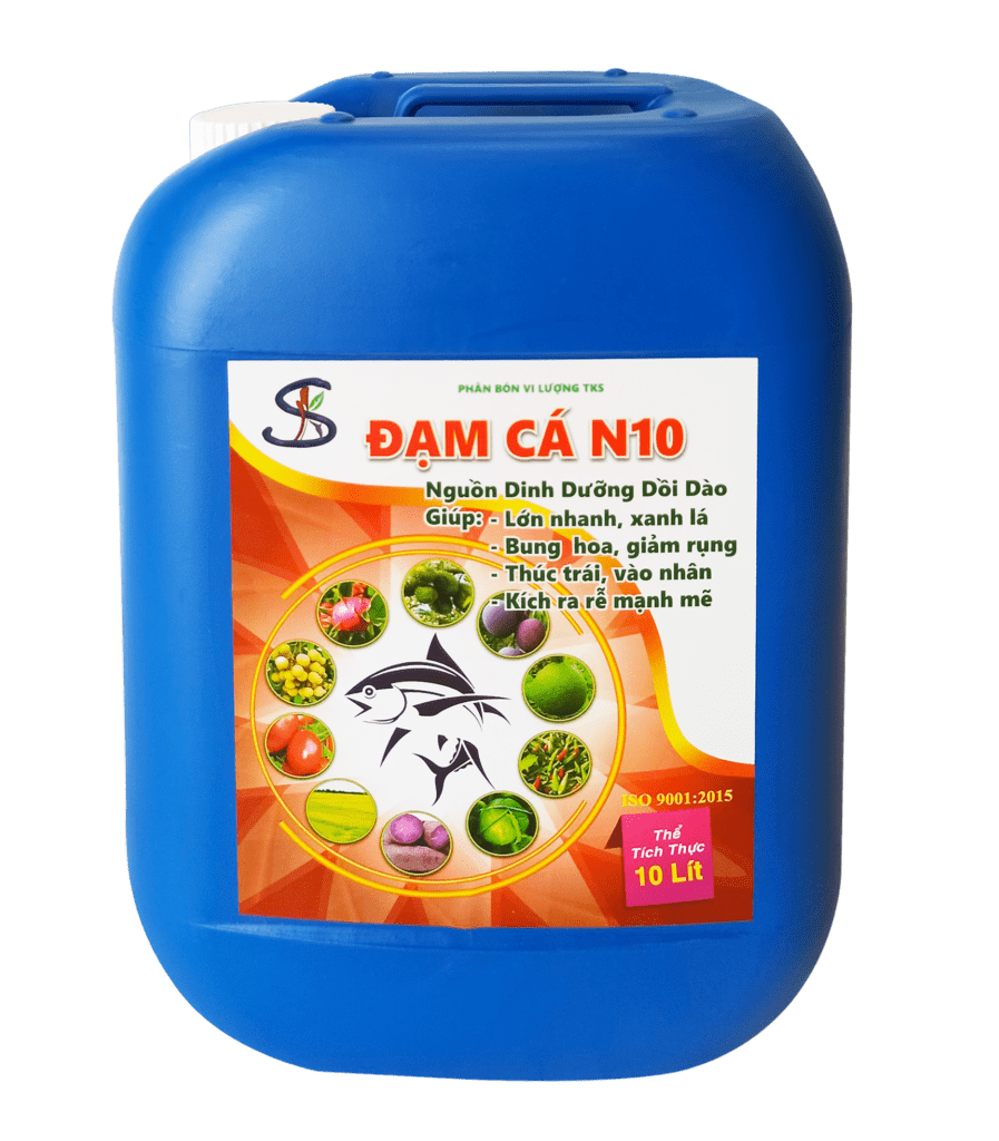 Đạm Cá N10 (CAN 10 LIT): Nguồn Dinh Dưỡng Dồi Dào Cho Cây Trồng