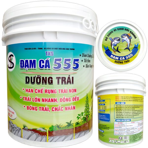 Đạm cá dưỡng trái, lớn trái chắc hạt cho thời kỳ nuôi quả