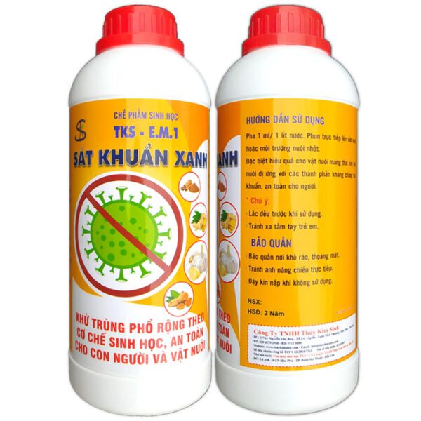 Thuốc sát trùng chuồng trại tốt nhất: SÁT KHUẨN XANH