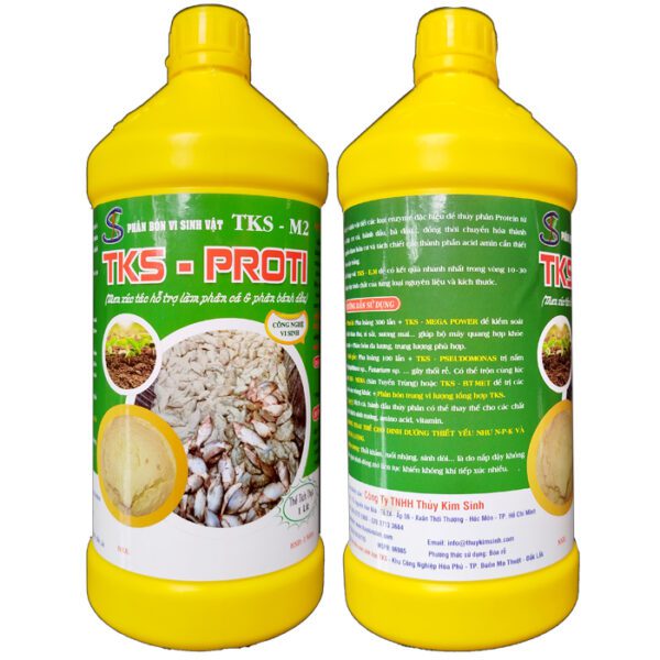 Chế phẩm EM ủ cá TKS - PROTI: Men ủ cá làm phân