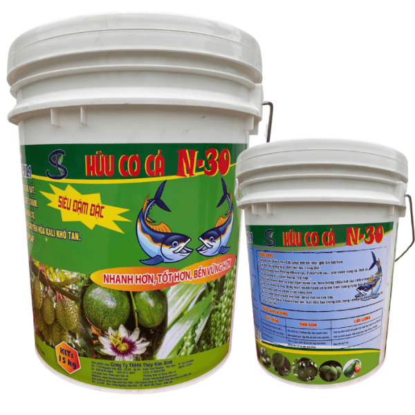 Phân bón hữu cơ N-30 (Hữu cơ cá) : Giúp cây trồng phát triển vượt trội