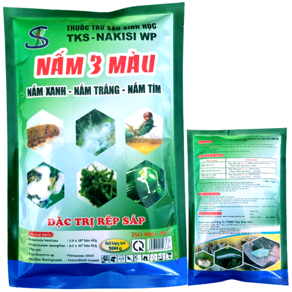 Thuốc Trừ Sâu Sinh Học Nấm 3 Màu: Thuốc Đặc Trị Rệp Sáp