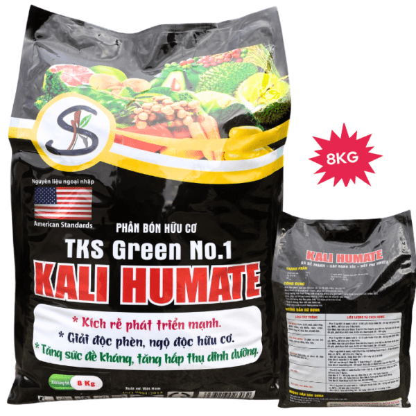 Phân Kali Humate Hữu Cơ TKS Green No.1: Kích Rễ Cực Mạnh